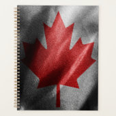 Canada zijden vlag planner (Voorkant)