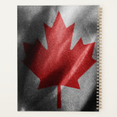 Canada zijden vlag planner (Achterkant)