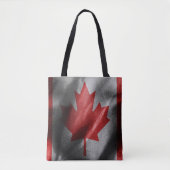 Canada zijden vlag tote bag (Voorkant)