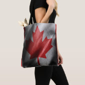 Canada zijden vlag tote bag (Dichtbij)