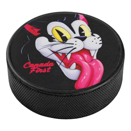 CANADAEERST KAT HOCKEY PUCK (3/4)