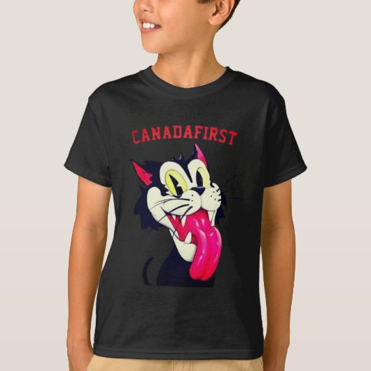 CANADAEERST KAT T-SHIRT (Voorkant)