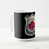 canadaffirst common law-badge koffiemok (Voorkant links)