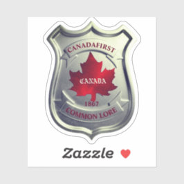 canadaffirst common law-badge sticker