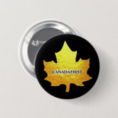 canadafirist ronde button 5,7 cm (Voorkant /achterkant)