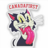CANADAFIRST CAT STICKER (Voorkant)