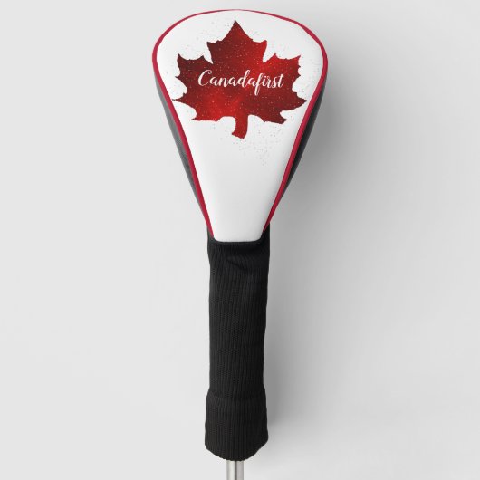 Canadafirst GOLF Driver Head Hoesje Golfheadcover (Voorkant)