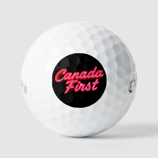 CANADAFIRST GOLFBALLEN (Voorkant)