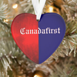 CANADAFIRST HART acryl Ornament