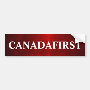 CANADAFIRST Life Bold Bumpersticker