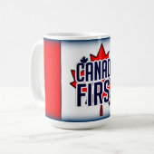 CANADAFIRST NAVY BLUE KOFFIEMOK (Voorkant links)