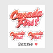 CANADAFIRST STICKERS (Vel)