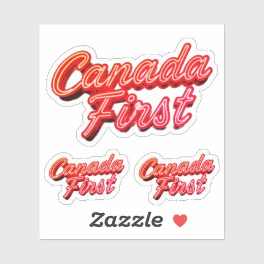 CANADAFIRST STICKERS (Vel)