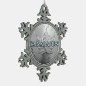 CANADAFIRST TIN SNEEUWVLOK ORNAMENT (Links)