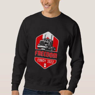 Canadaflag Shield Freedom Convoy 2022 for Canadian Trui