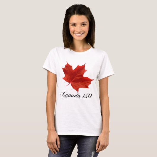 Canada's 150e verjaardag t-shirt (Voorkant volledig)