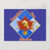 Canada's 5-seizoensgebonden Briefkaart (Voorkant)