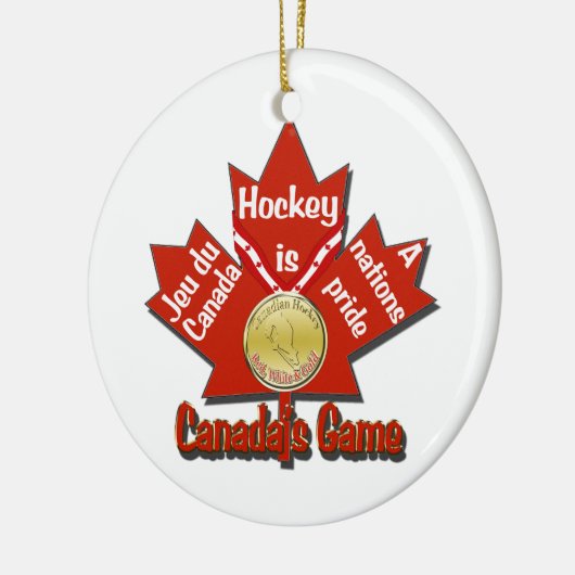 Canadas Game Tree Ornament cirkel (Links)