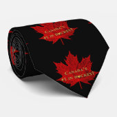 Canada's nummer 1 in Gold!-Hockey Stropdas (Opgerold)