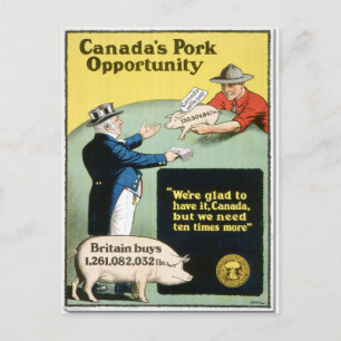 Canada's Pork Opportunity Briefkaart