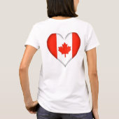 Canadees alfabet: Van Eh-Zed T-shirt (Achterkant)