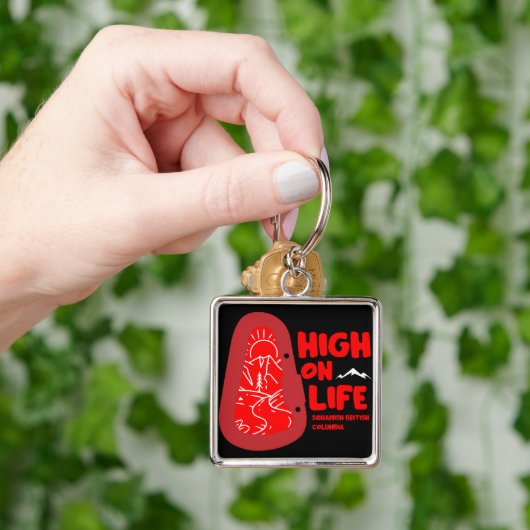 Canadees alpinisme sleutelhanger (Hand)