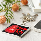 Canadees alpinisme sleutelhanger (Zijkant)