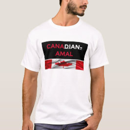 Canadees-Amal-Mannen T-shirt