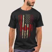 Canadees Amerikaans T-shirt (Voorkant)