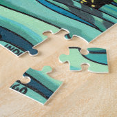 Canadees Art Puzzle Persoonlijk winterlandschap Legpuzzel (Zijkant)