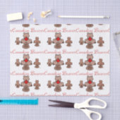 Canadees beaver-weefselpapier tissuepapier (Craft)