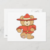 Canadees Beer Briefkaart (Voorkant / Achterkant)