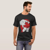 Canadees Beer Maple Leaf Canada T-shirt (Voorkant volledig)