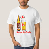 Canadees bier t-shirt (Voorkant)