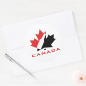 Canadees Bierteam Ronde Sticker (Envelop)