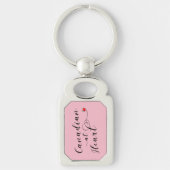 Canadees bij hartkeyring, Canada Sleutelhanger (Voorkant)