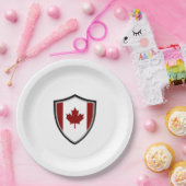 Canadees bord voor schildpapier (Feest)