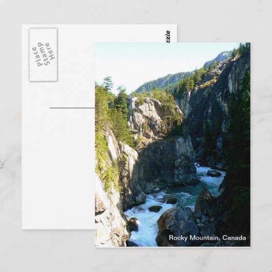 Canadees Briefkaart (Voorkant / Achterkant)