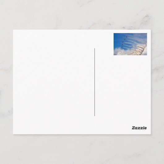 Canadees briefkaart Snowbird (Achterkant)