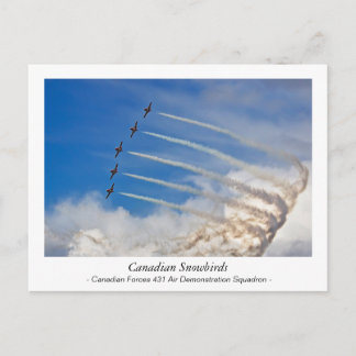Canadees briefkaart Snowbird