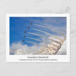 Canadees briefkaart Snowbird