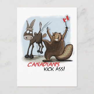 Canadees Briefkaart voor de aftrap