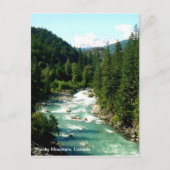 Canadees Briefkaart voor Rocky Mountain (Voorkant)