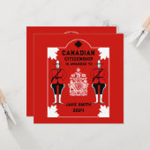 Canadees Burgerschap Viering Gift Kaart (Voorkant / Achterkant in situ)