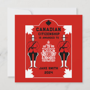 Canadees Burgerschap Viering Gift Kaart