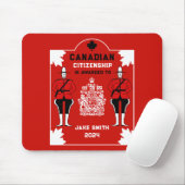 Canadees Burgerschap Viering Gift Muismat (Met muis)