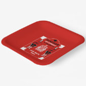 Canadees Burgerschap Viering Gift Papieren Bordje (Gebogen)