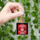 Canadees Burgerschap Viering Gift Sleutelhanger (Hand)