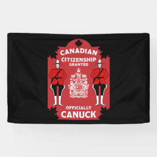 Canadees Burgerschap Viering Gift Spandoek