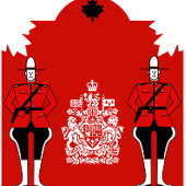 Canadees Burgerschap Viering Gift Spandoek